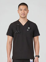 Men's V-Neck 2 Pocket Scrub Top