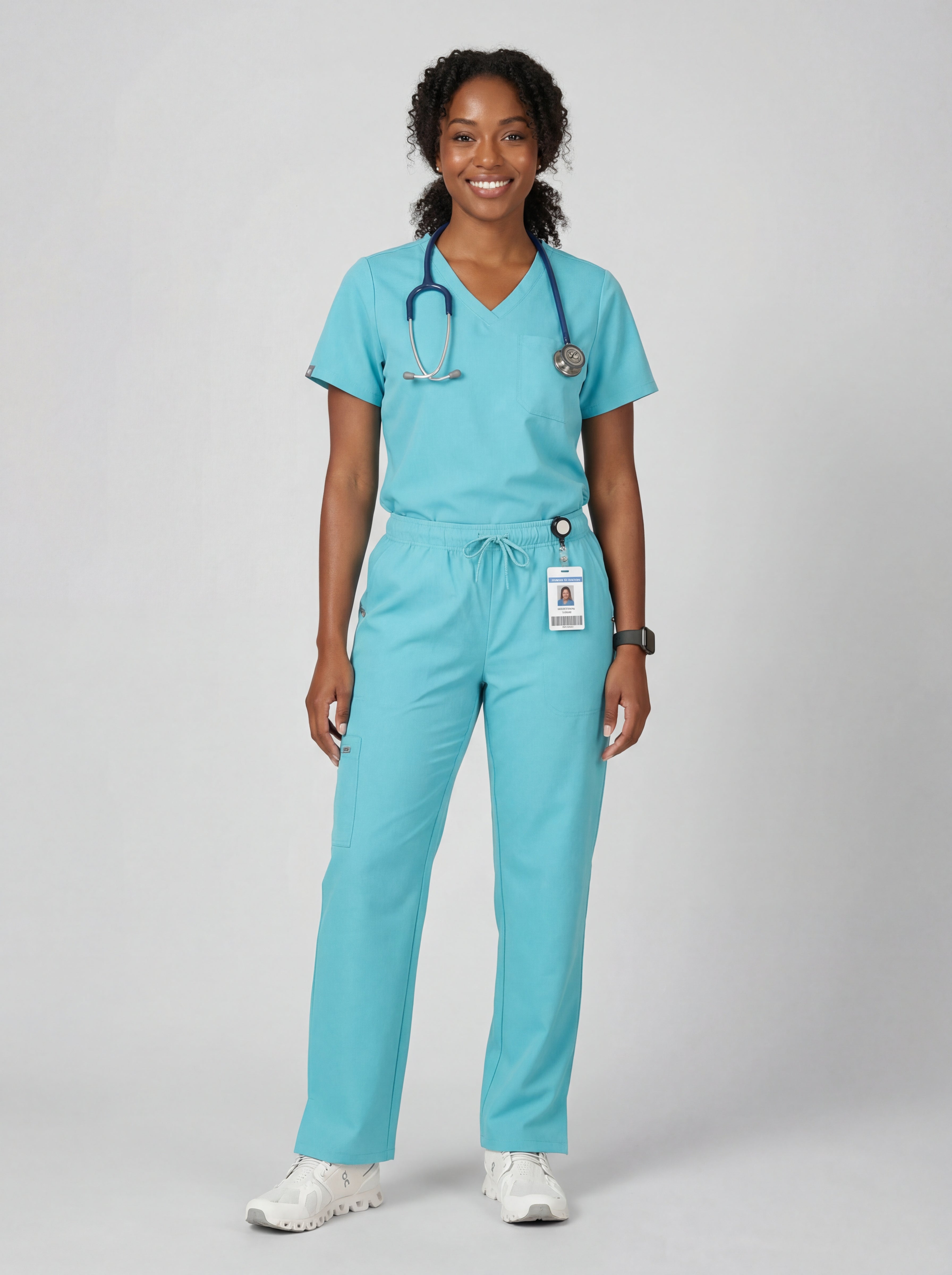 Women's 4-Pocket Cargo Scrub Pants