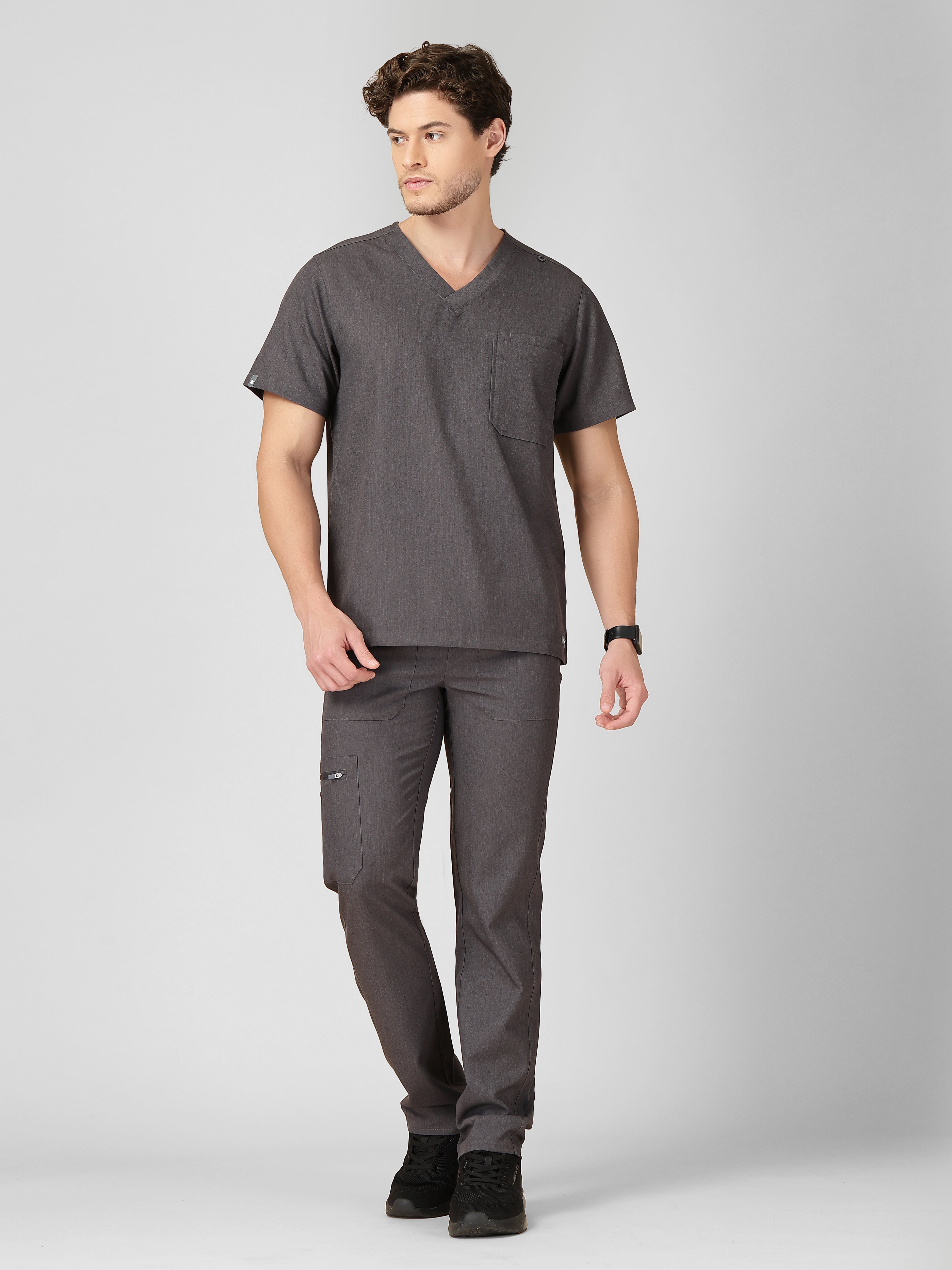 Men's 3-Pocket Cargo Scrub Pants