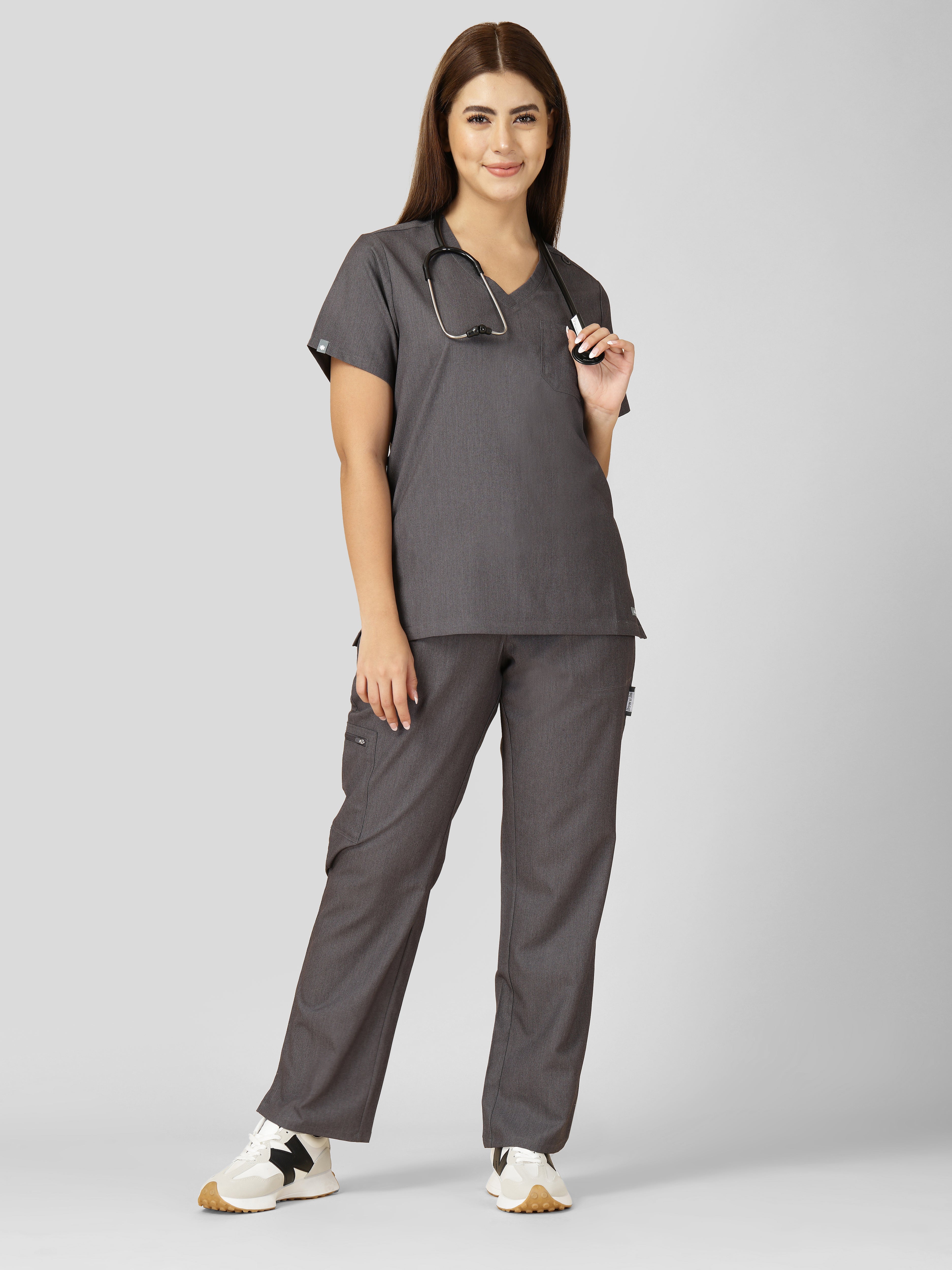 Women's 4-Pocket Cargo Scrub Pants
