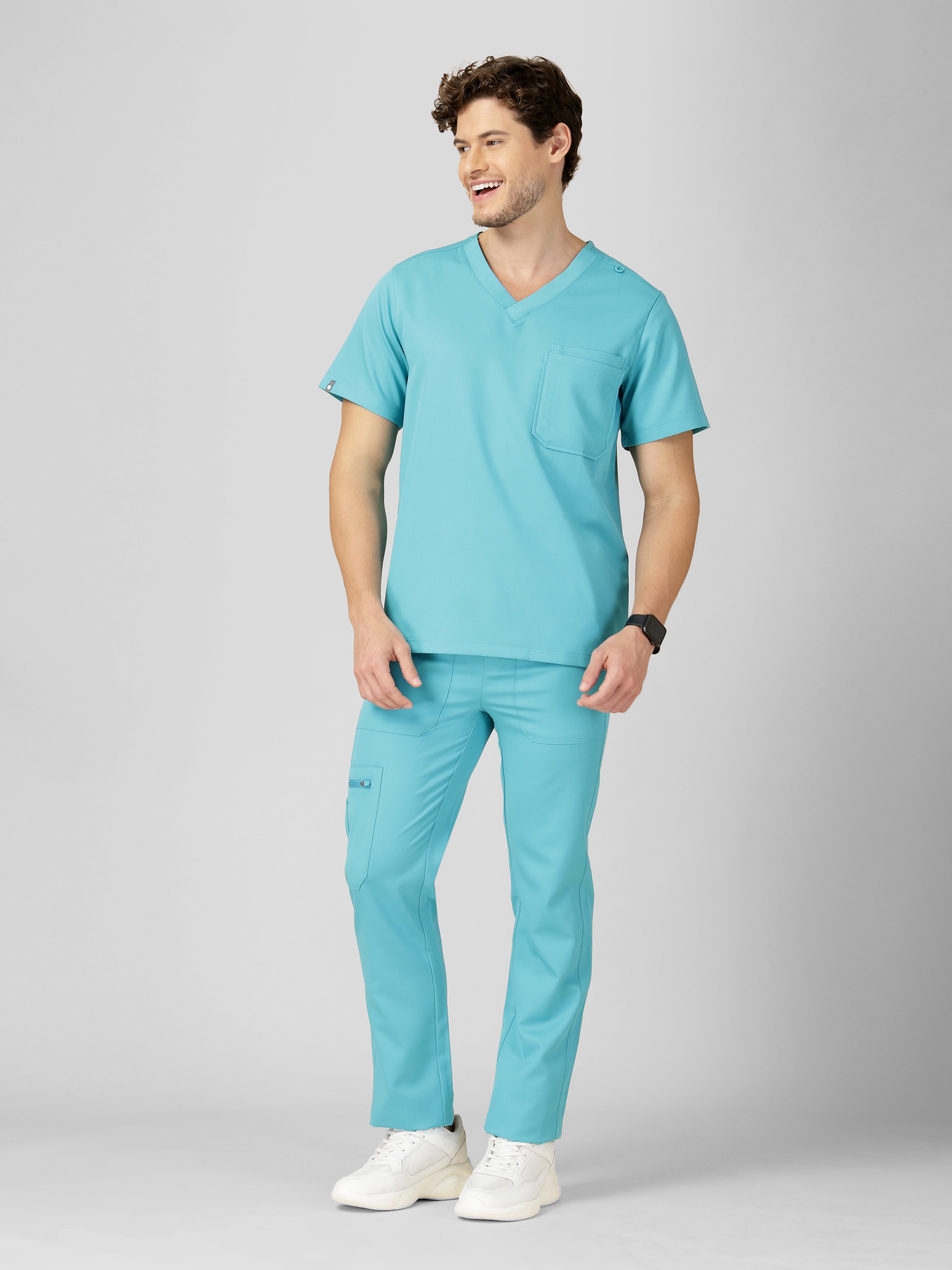 Men's 3-Pocket Cargo Scrub Pants