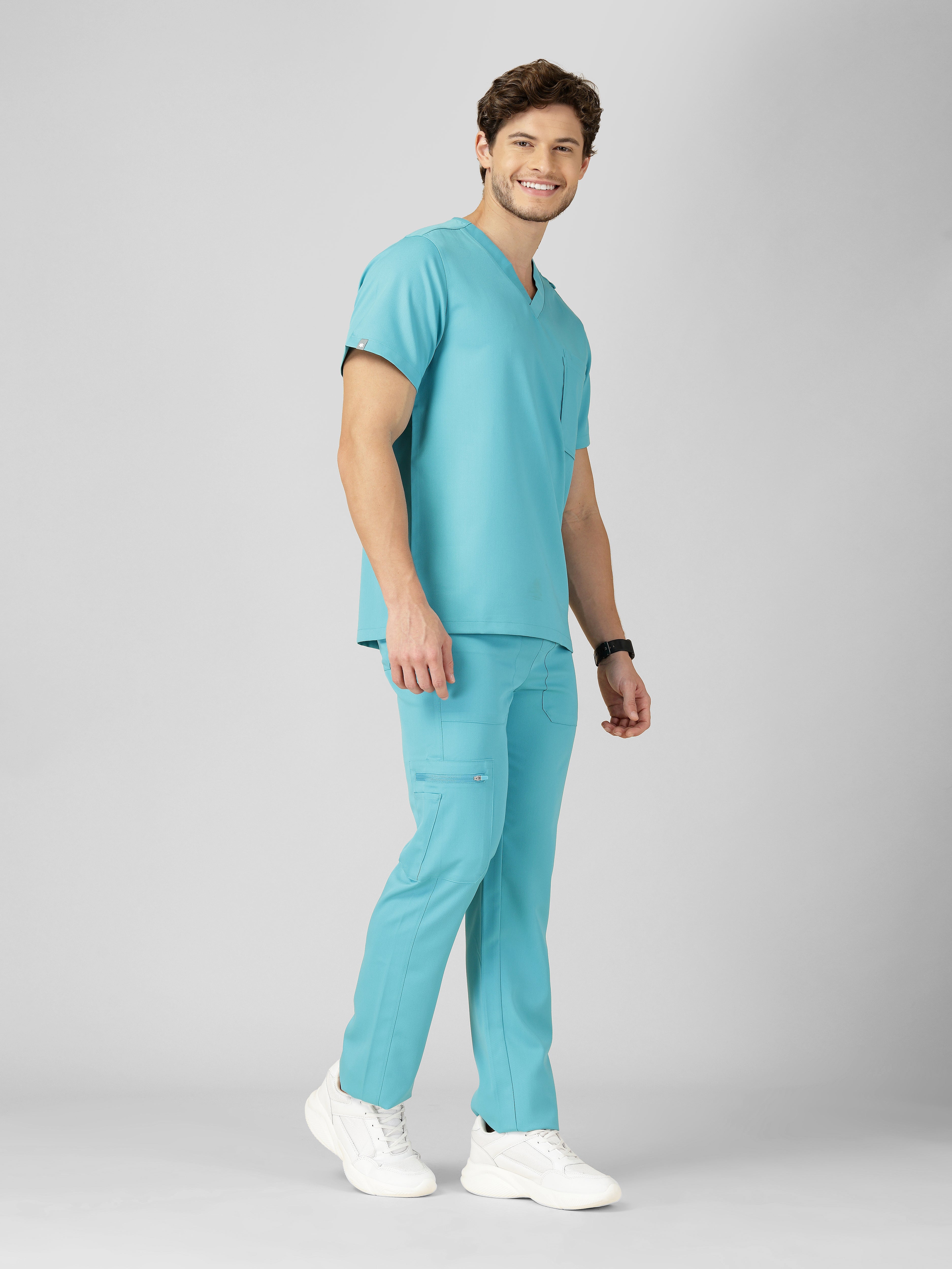 Men's 3-Pocket Cargo Scrub Pants