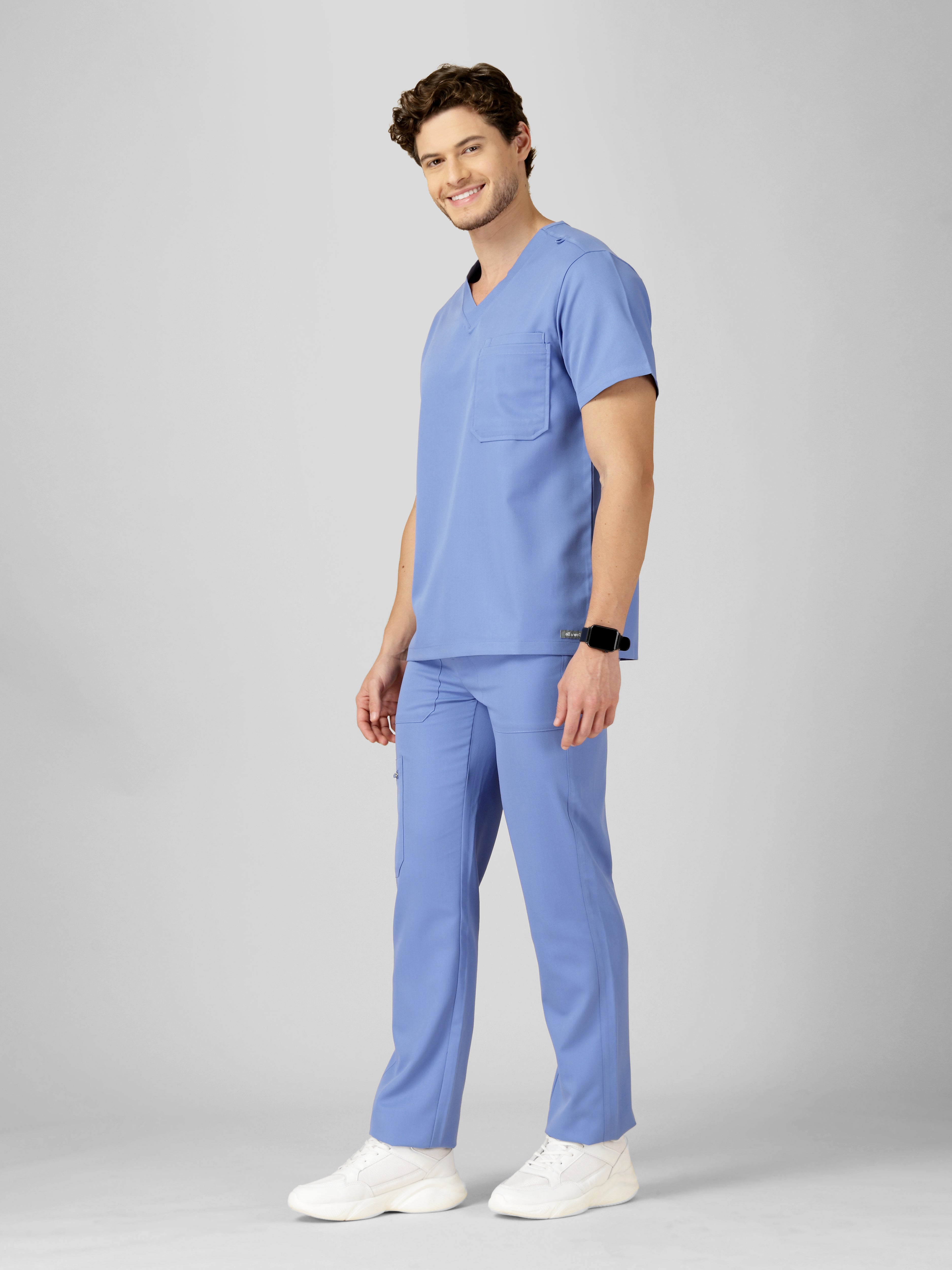 Men's 3-Pocket Cargo Scrub Pants