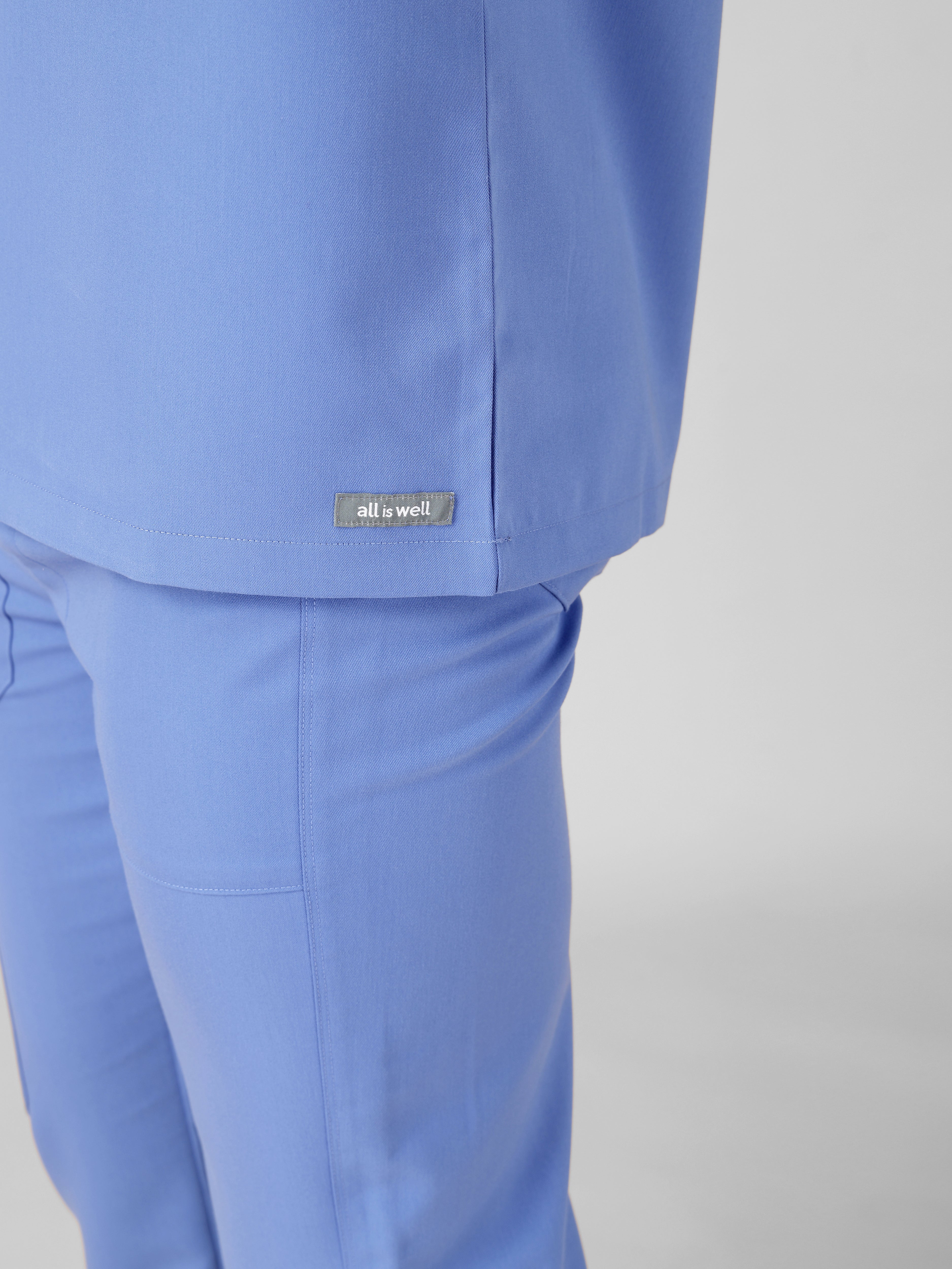 Men's V-Neck 2 Pocket Scrub Top