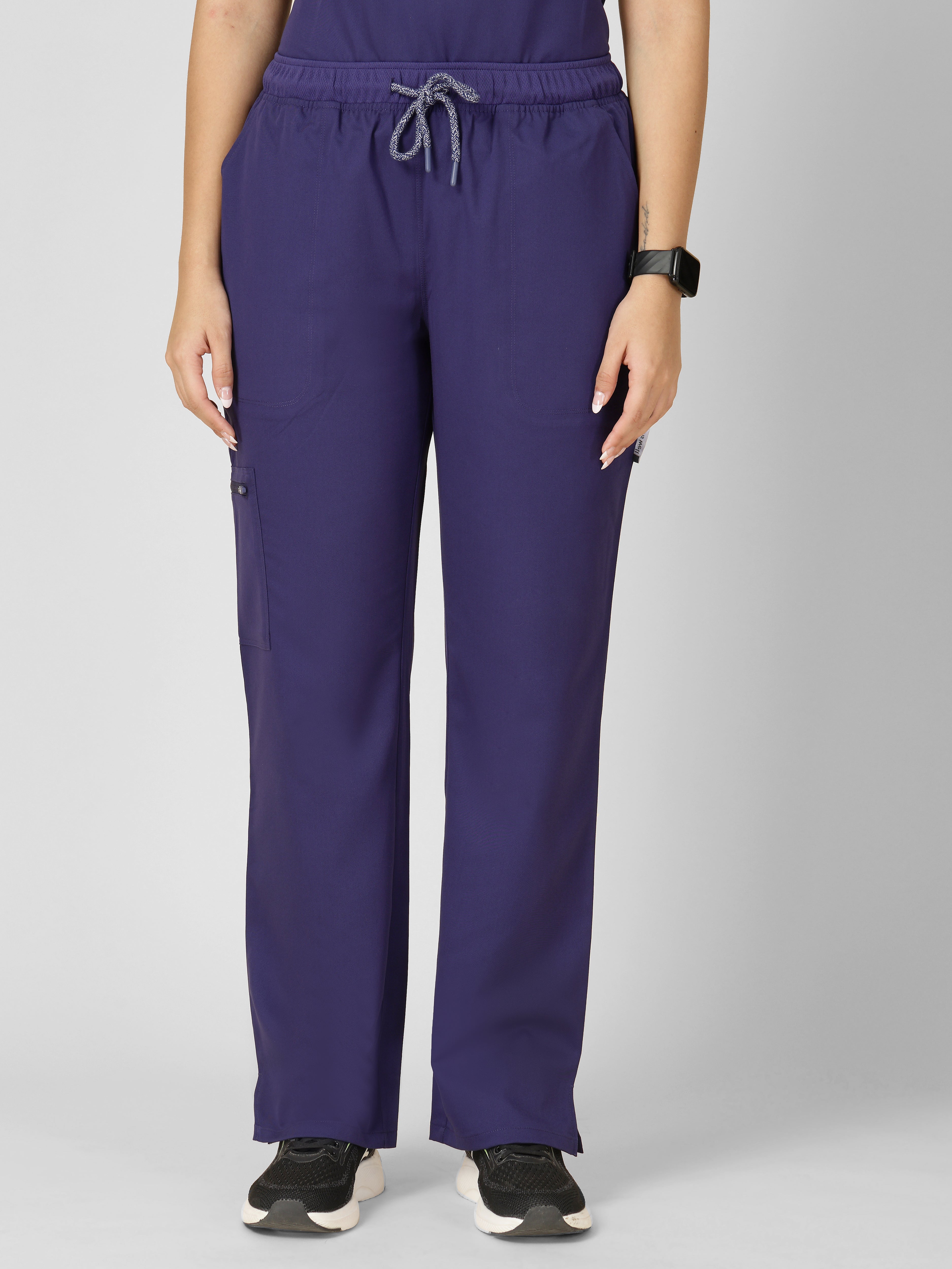 Women's 4-Pocket Cargo Scrub Pants