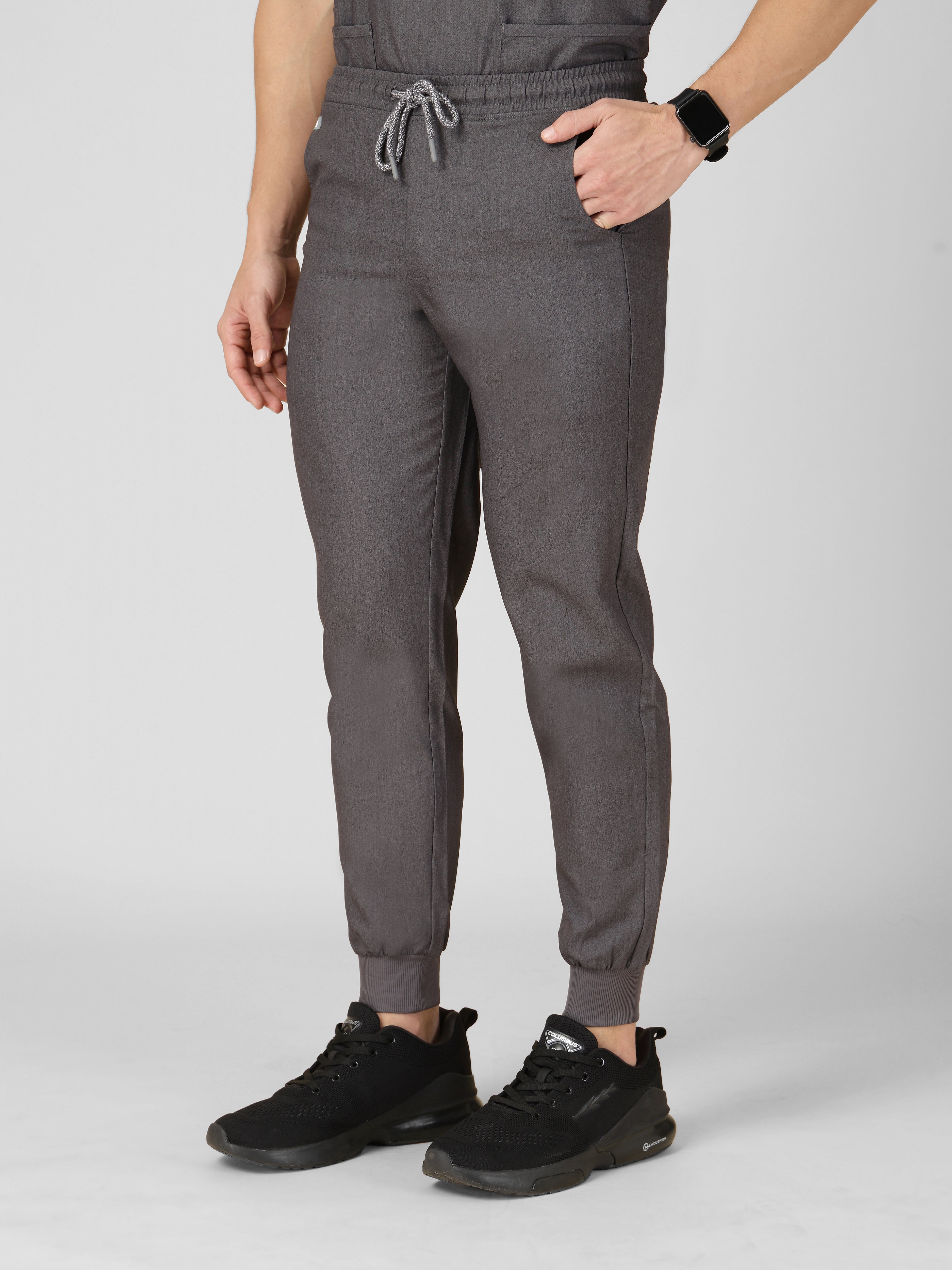 Men's 2-Pocket Jogger Scrub Pants