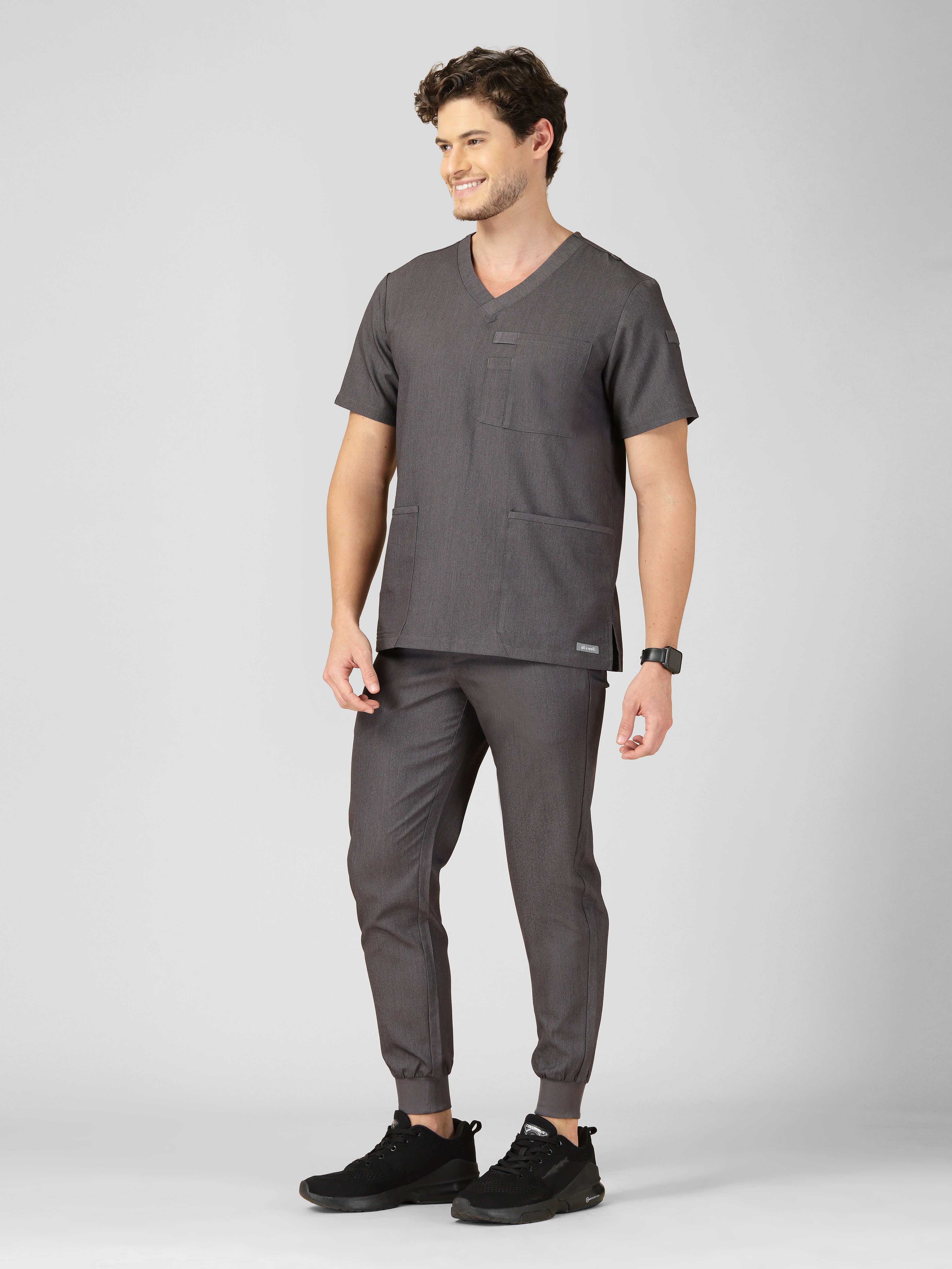 Men's 2-Pocket Jogger Scrub Pants