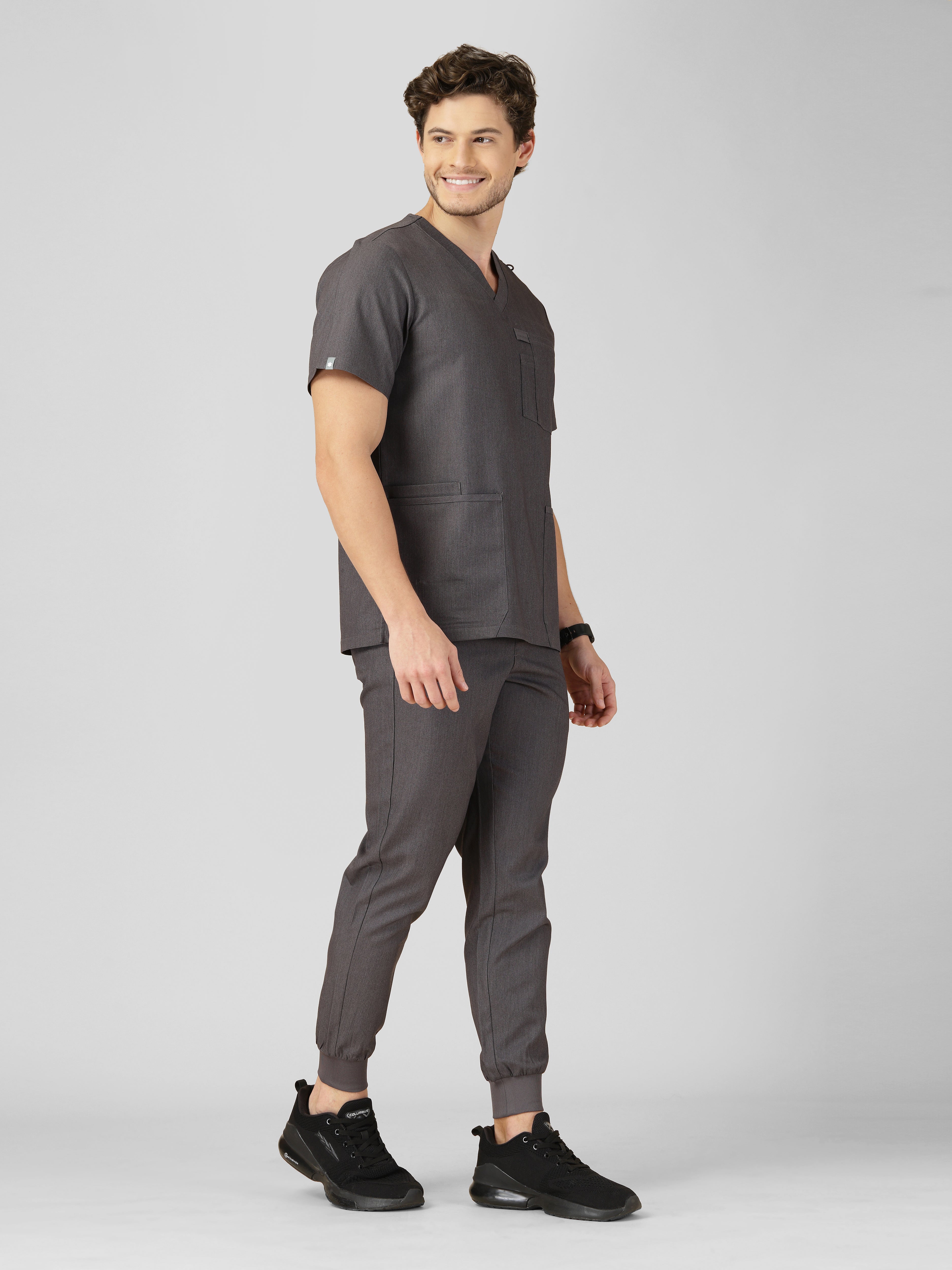 Men's 2-Pocket Jogger Scrub Pants