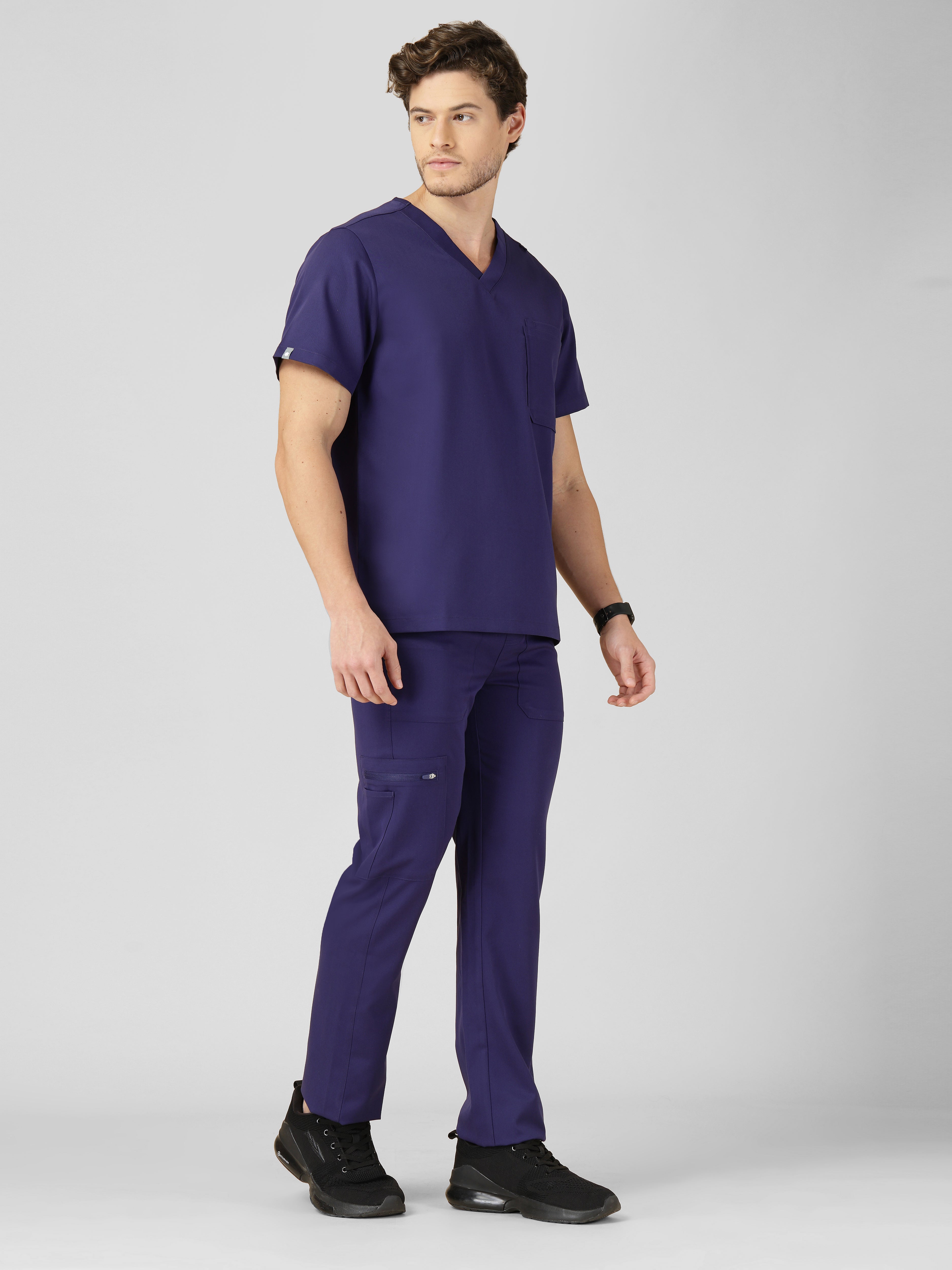 Men's 3-Pocket Cargo Scrub Pants