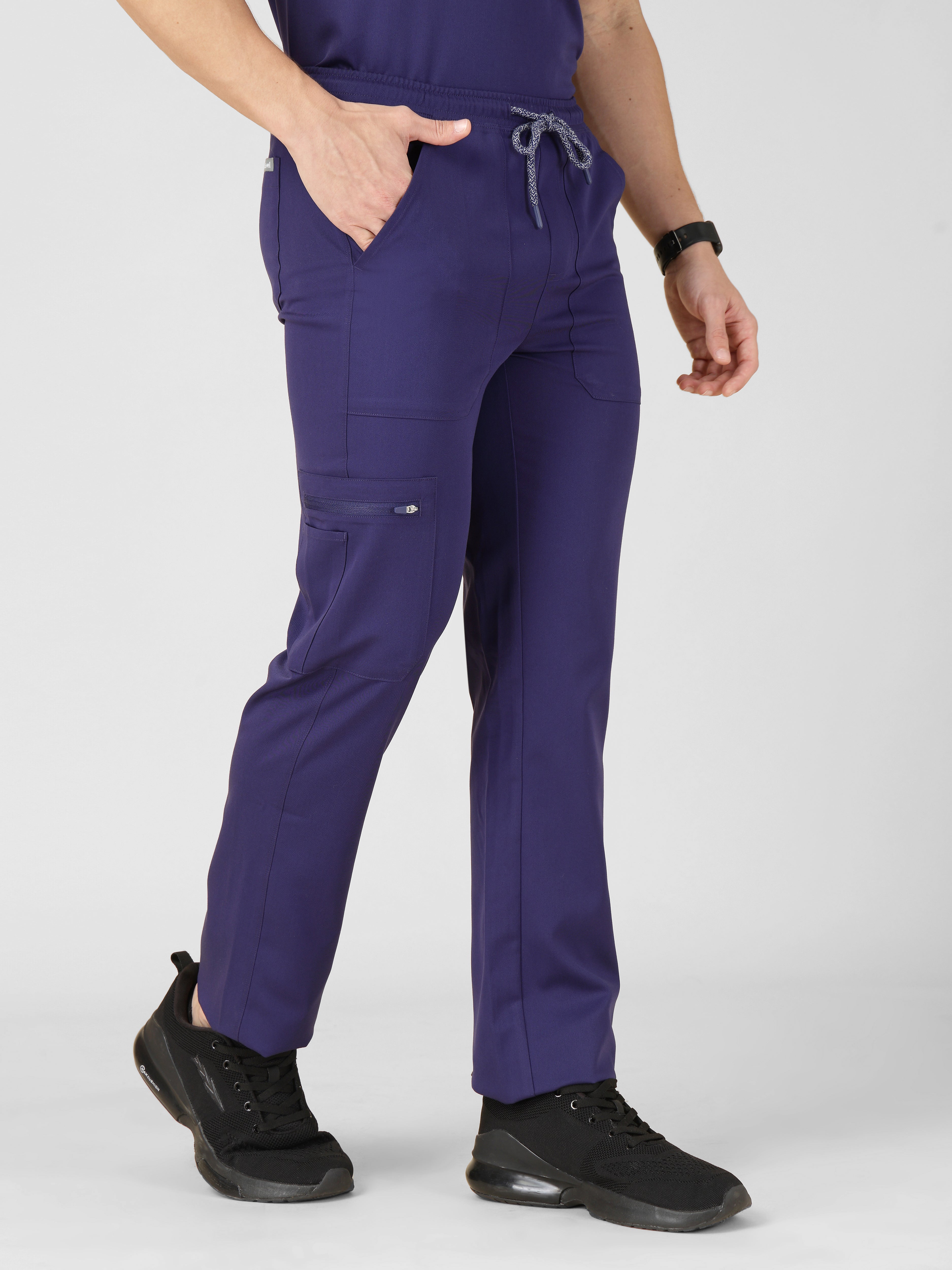 Men's 3-Pocket Cargo Scrub Pants
