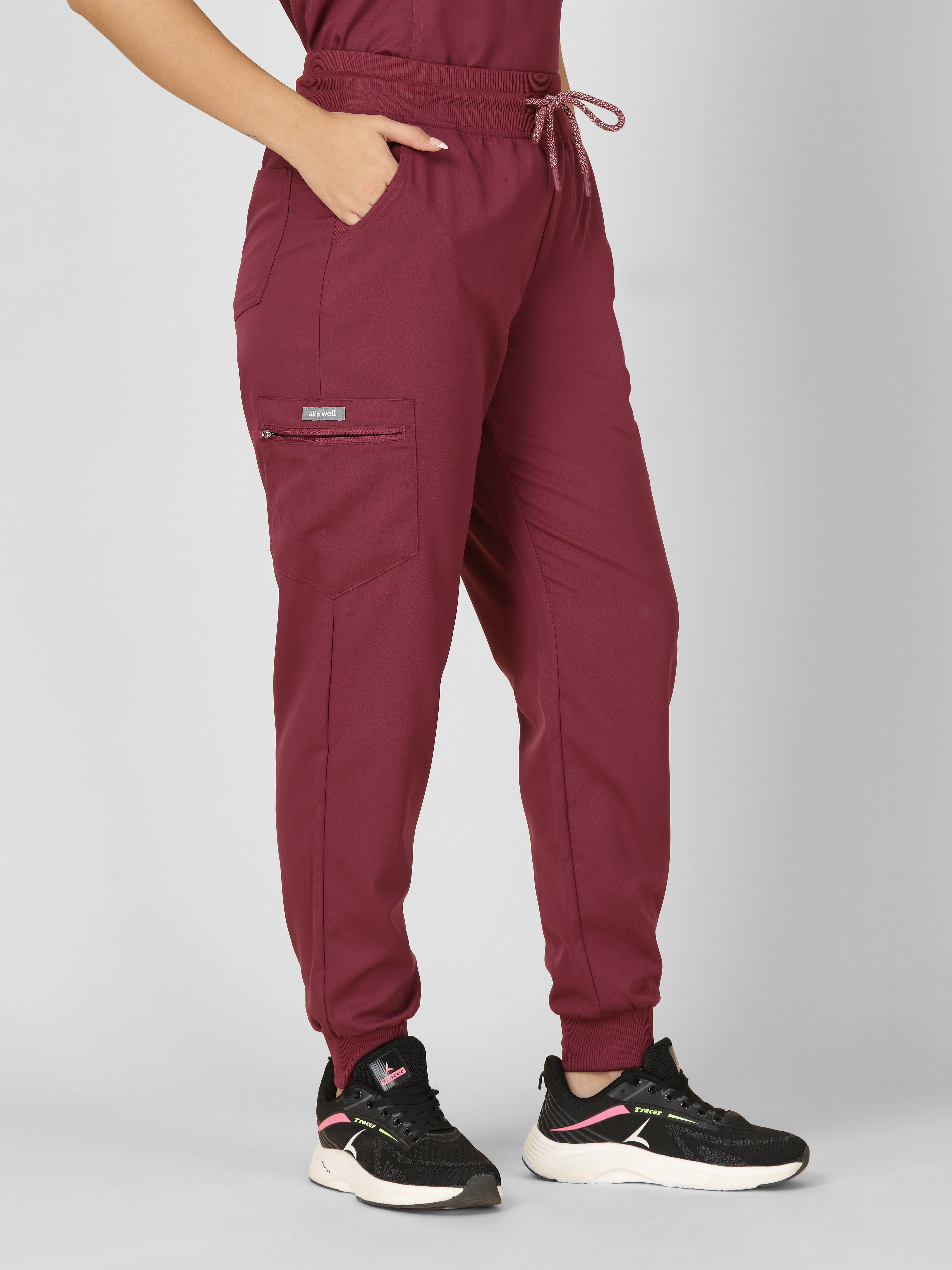 Women's 5-Pocket Jogger Scrub Pants