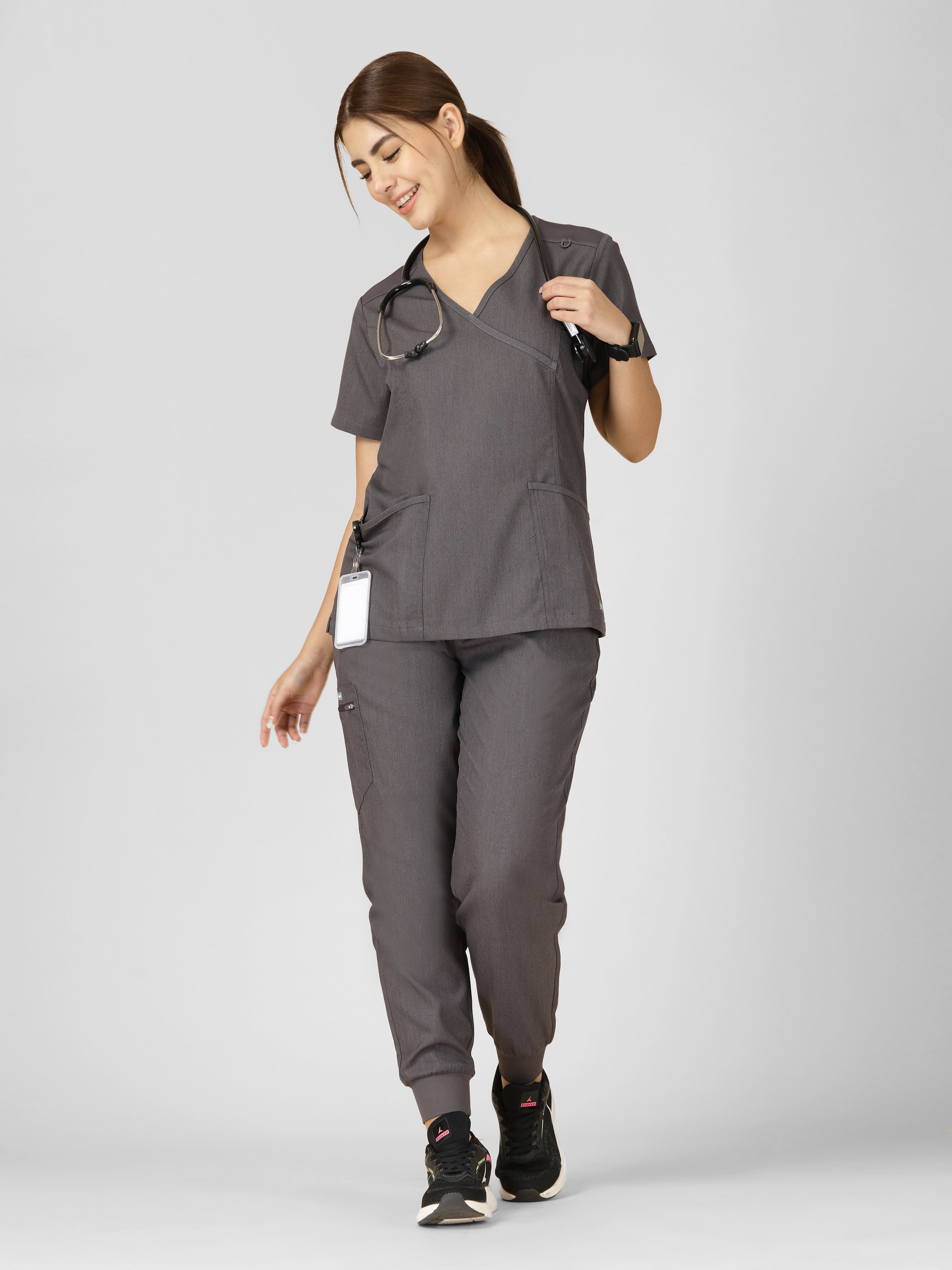 Women's 5-Pocket Jogger Scrub Pants