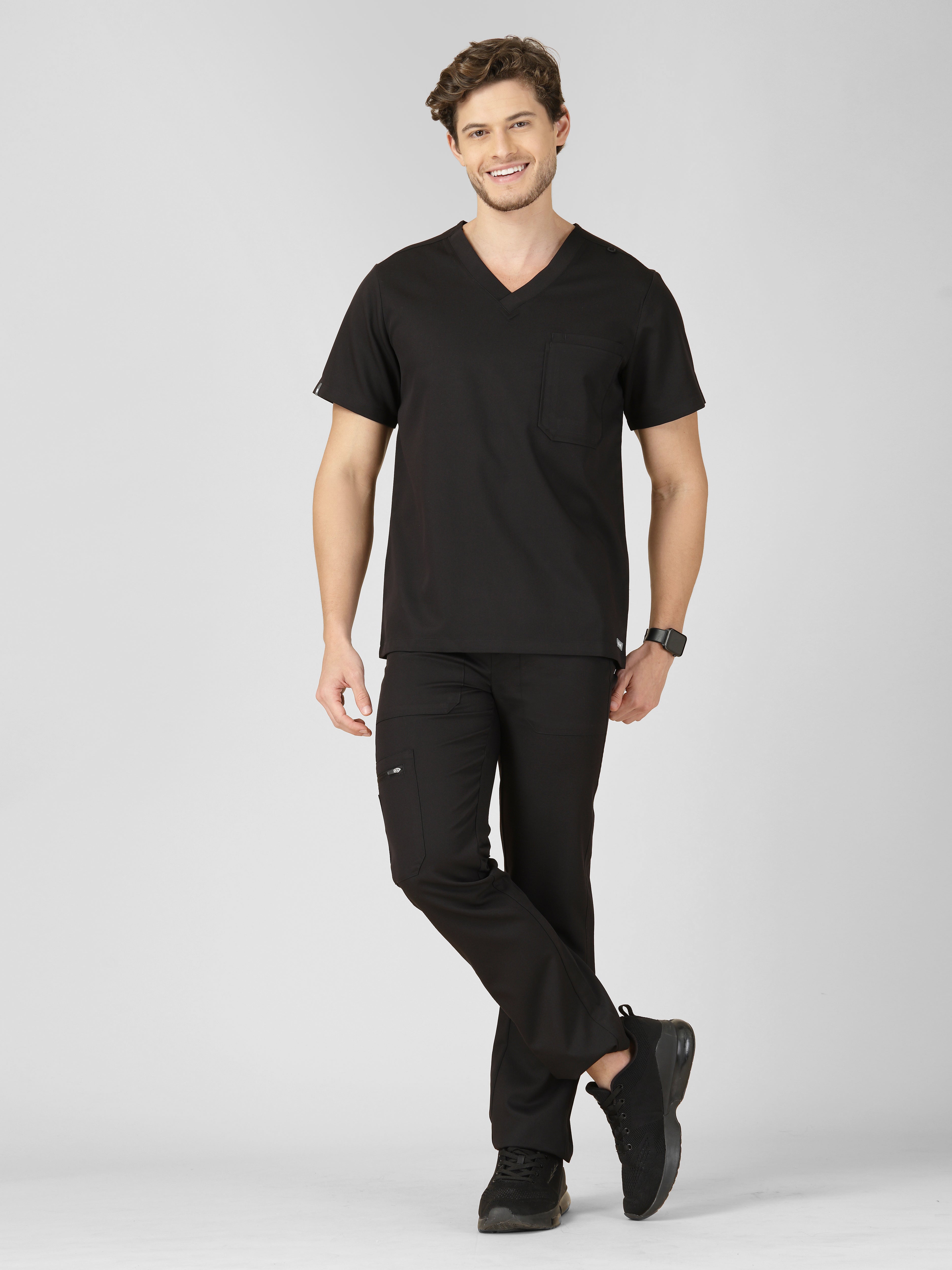Men's 3-Pocket Cargo Scrub Pants