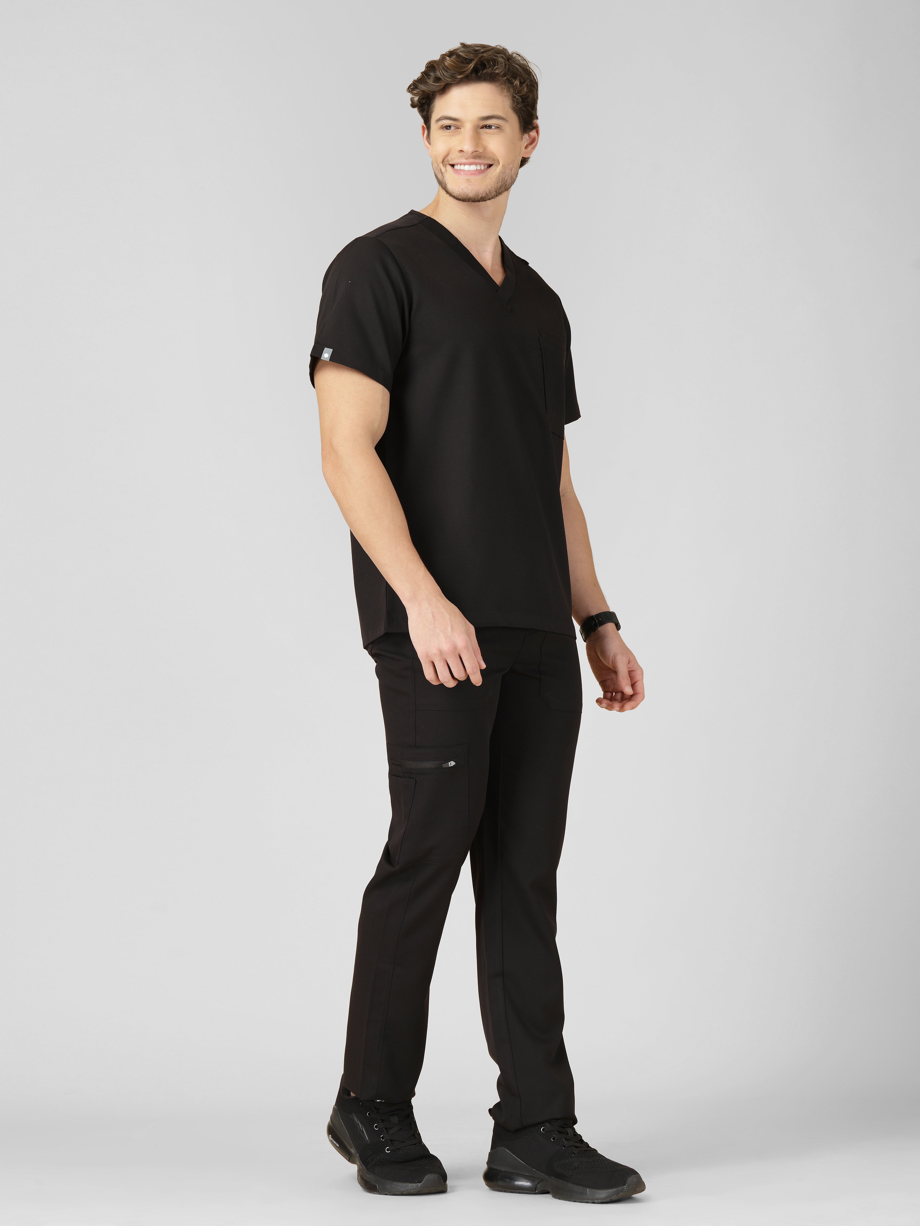 Men's 3-Pocket Cargo Scrub Pants