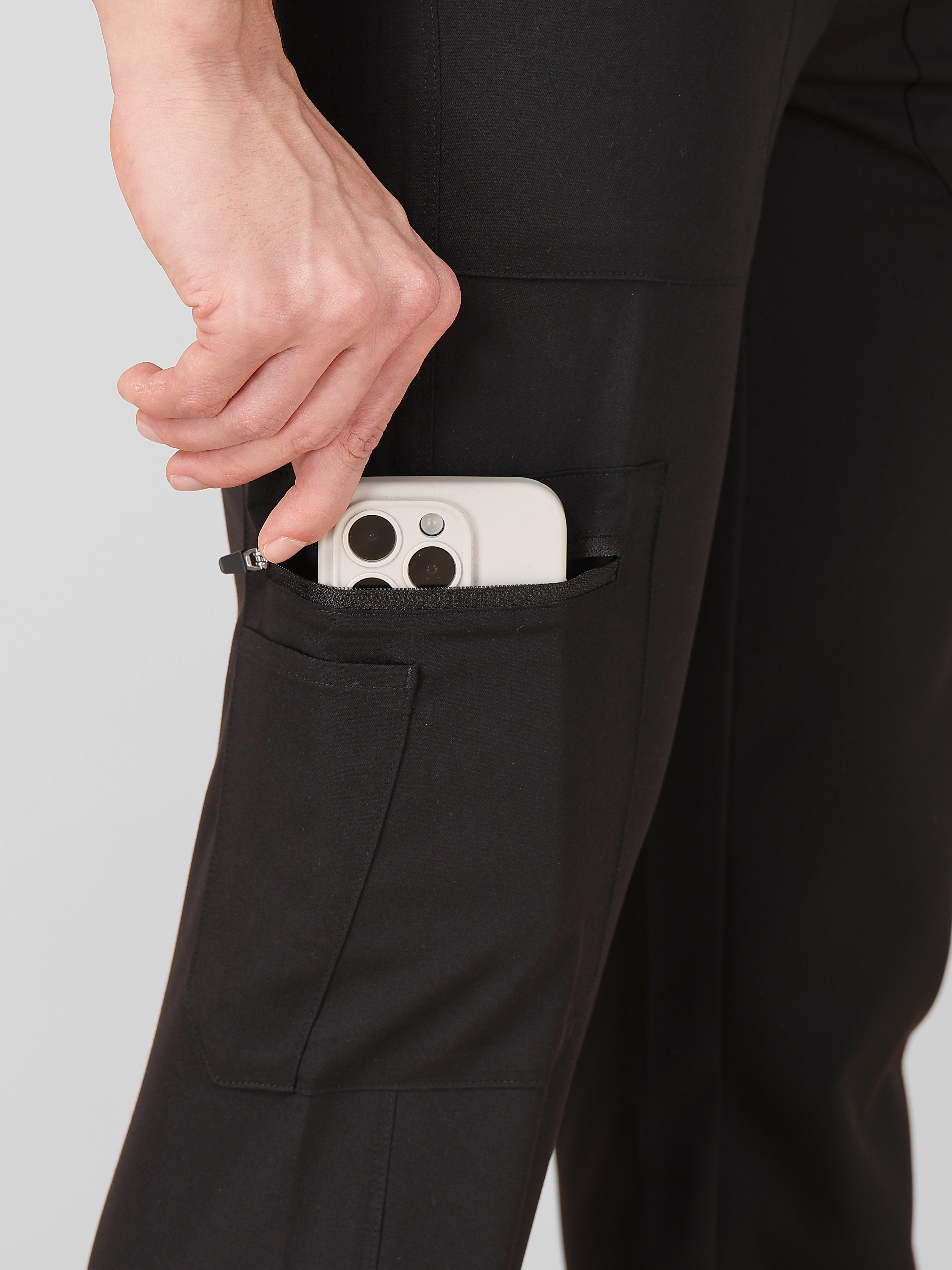 Men's 3-Pocket Cargo Scrub Pants