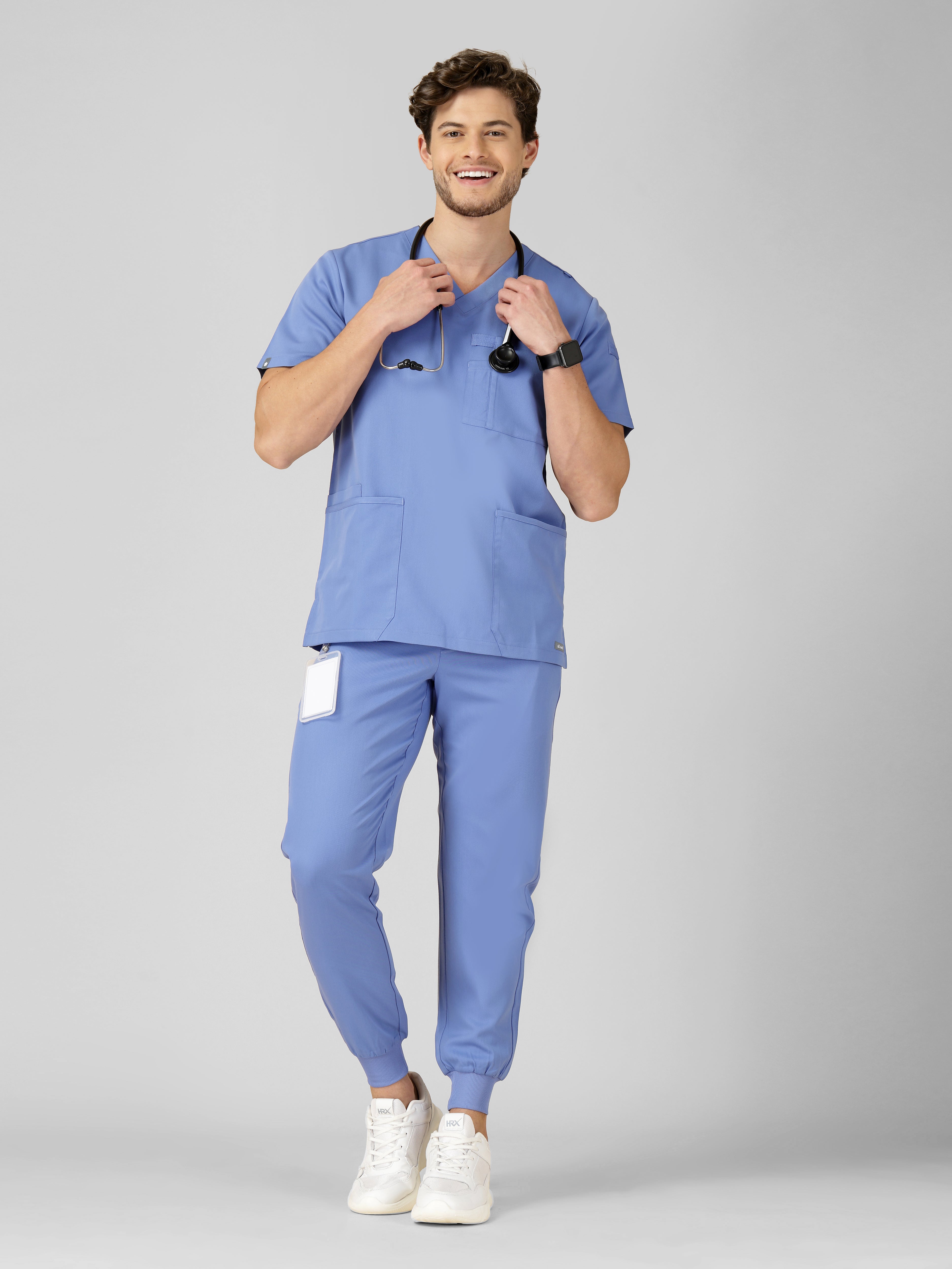 Men's 2-Pocket Jogger Scrub Pants