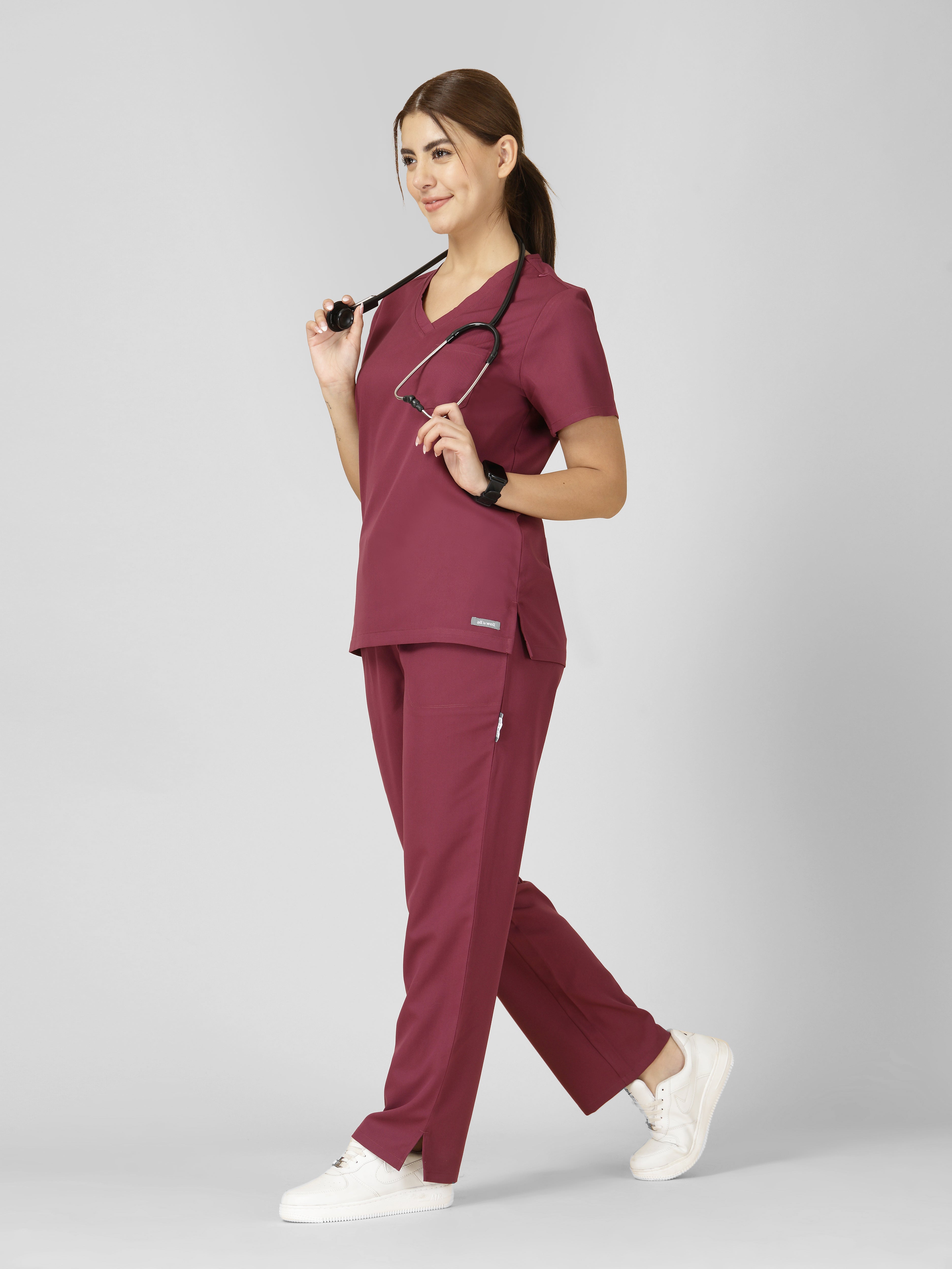 Women's 4-Pocket Cargo Scrub Pants