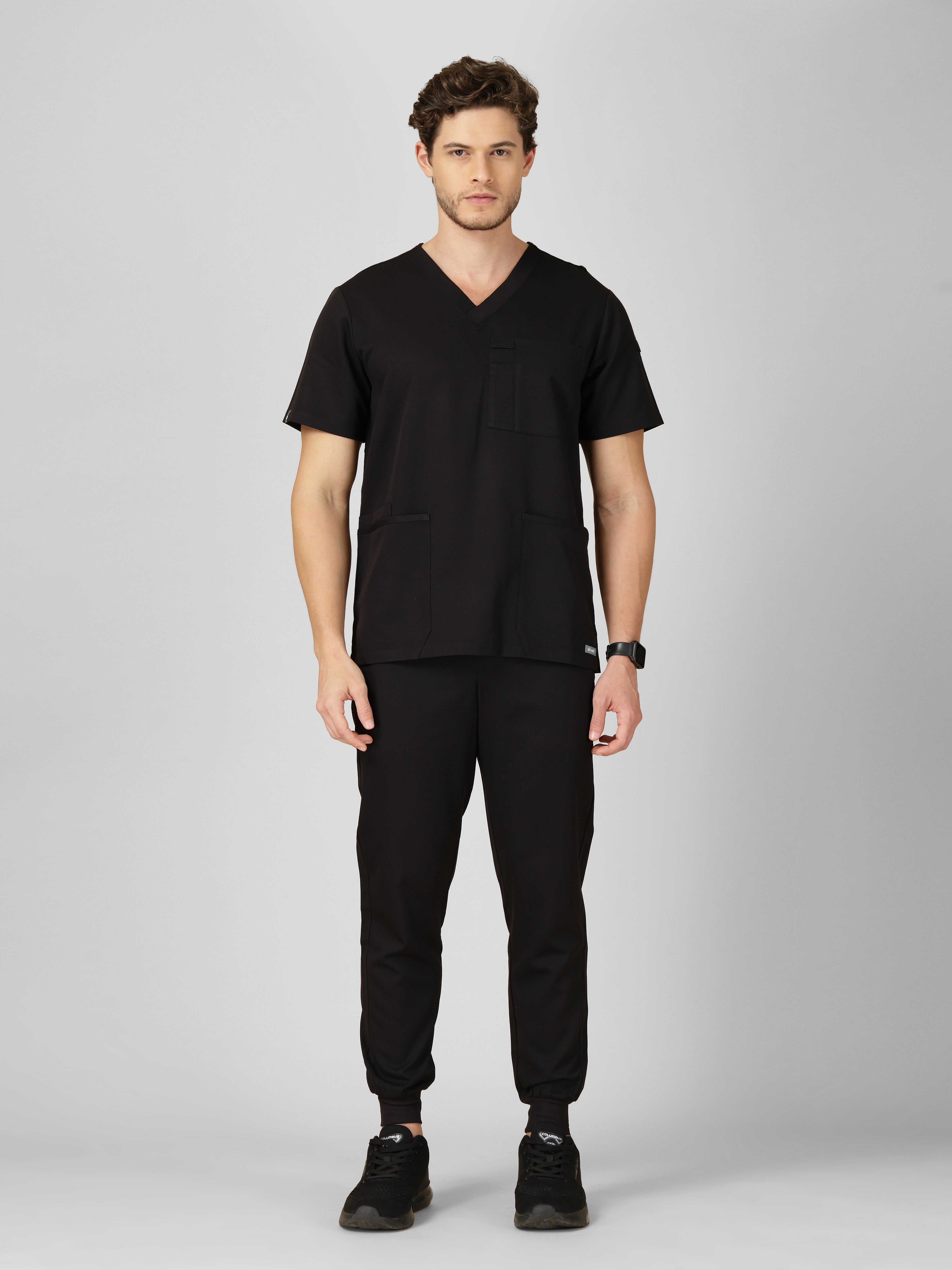 Men's 2-Pocket Jogger Scrub Pants