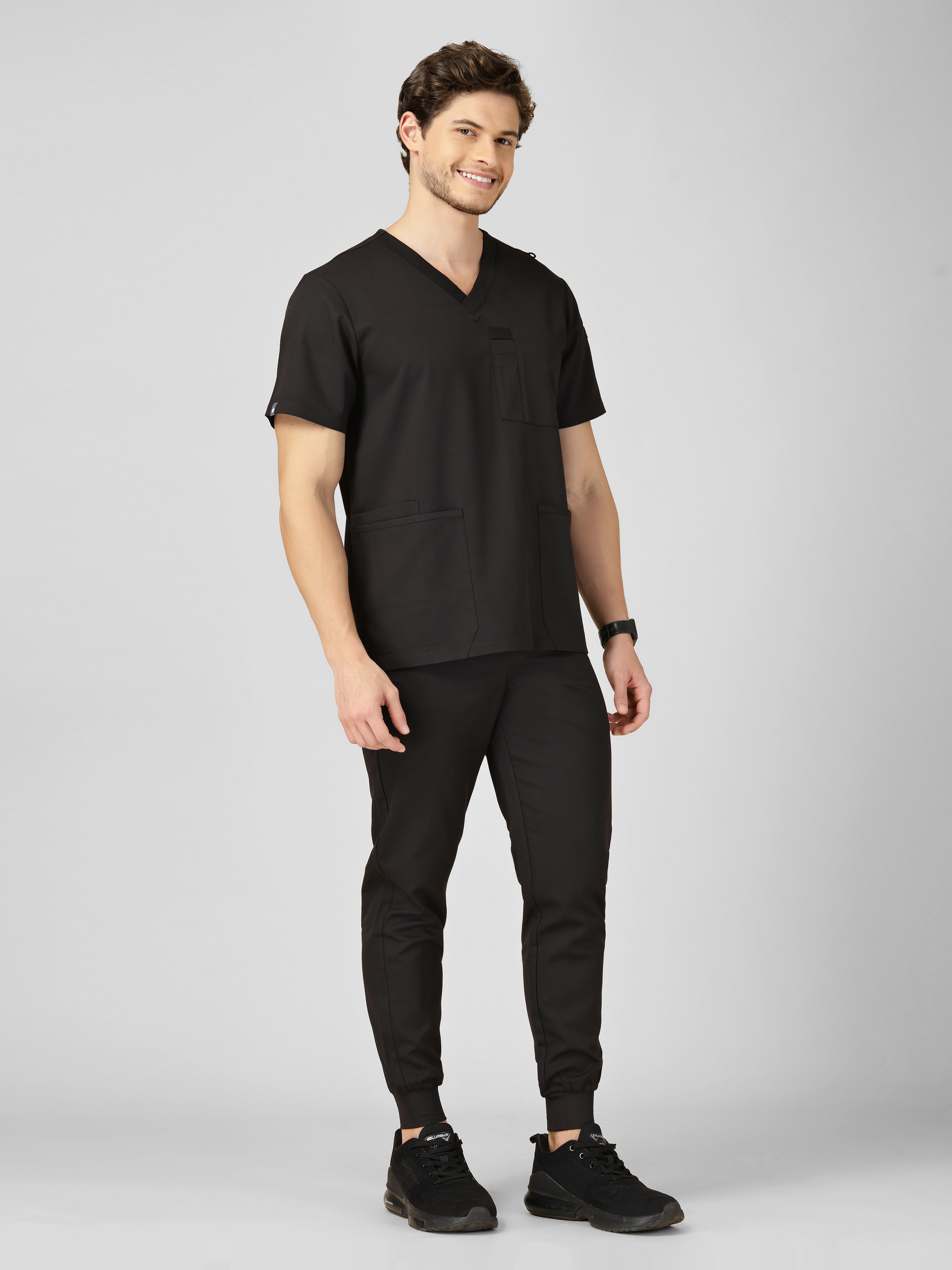 Men's 2-Pocket Jogger Scrub Pants