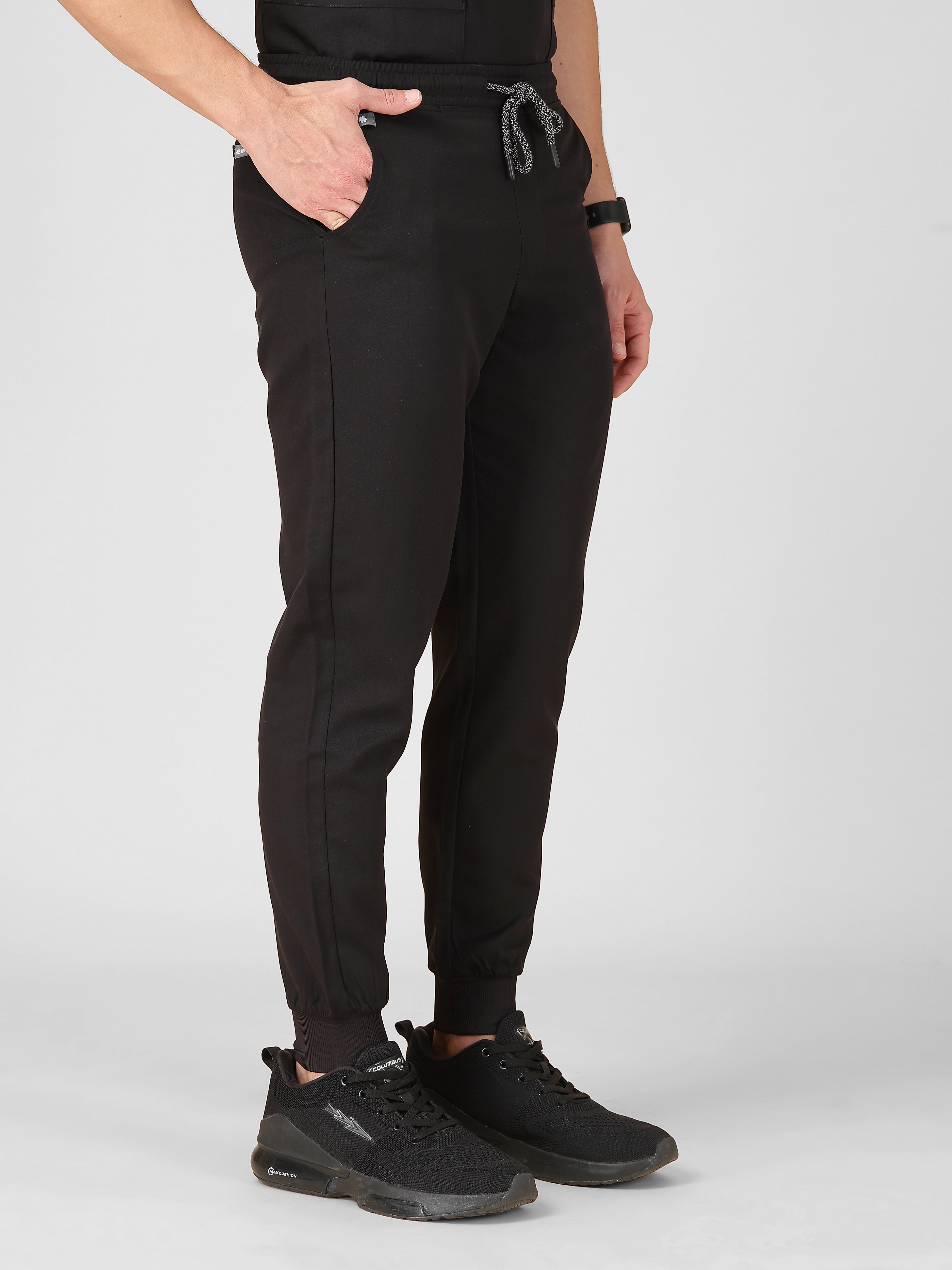 Men's 2-Pocket Jogger Scrub Pants