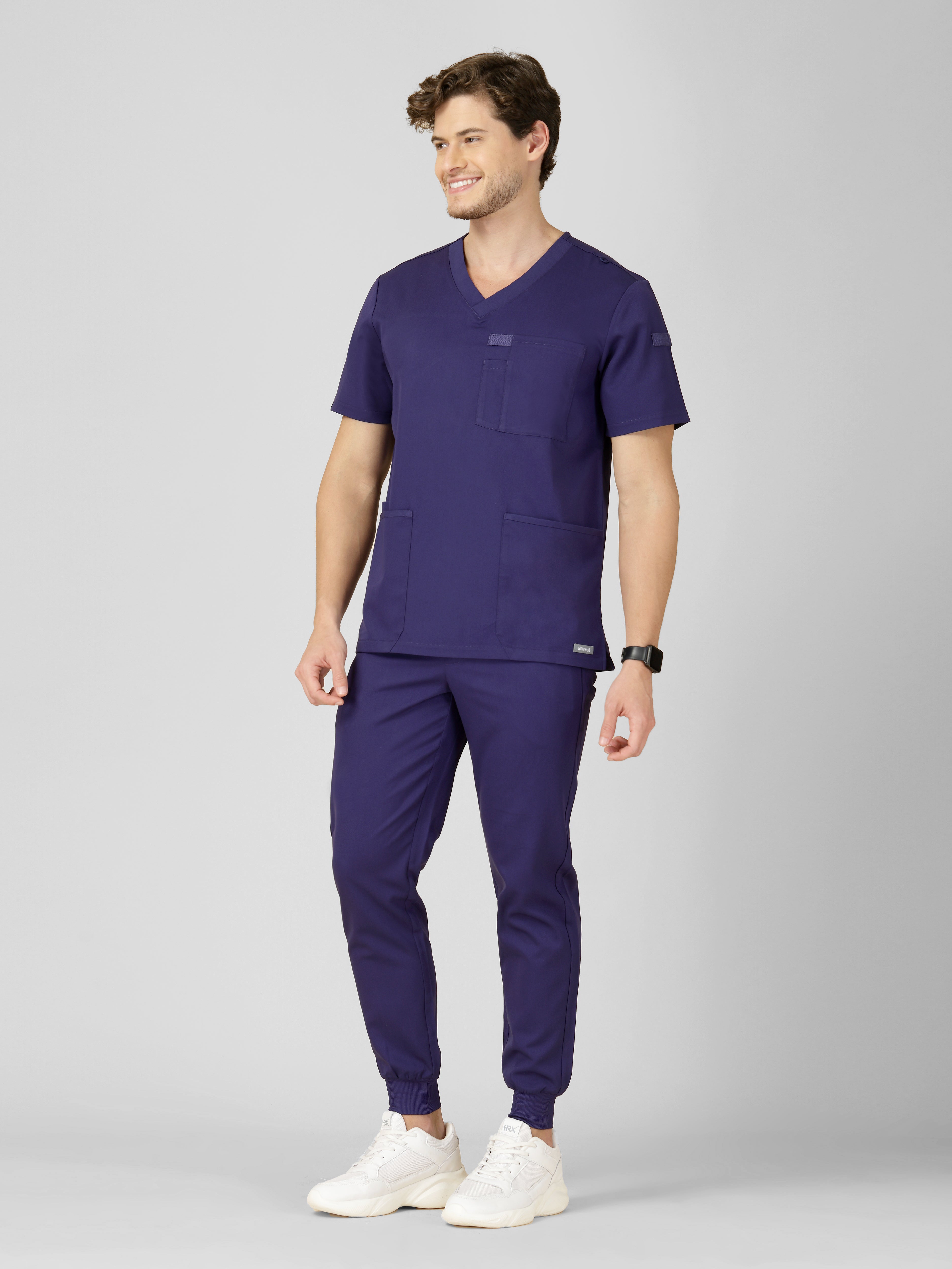 Men's 2-Pocket Jogger Scrub Pants